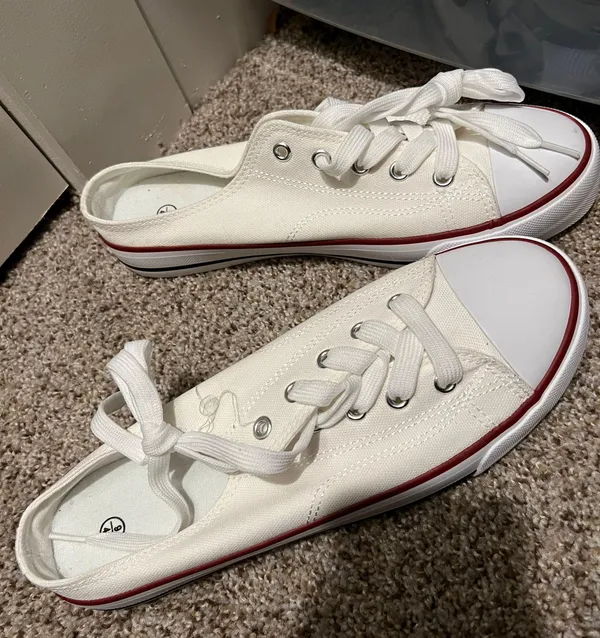 Amazon White Slip On Tennis Shoes - Image 2