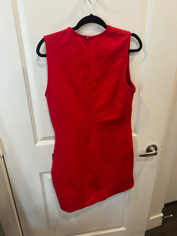 Lulus Red Bodycon Mini Dress ❤️ XL NWT - Image 3