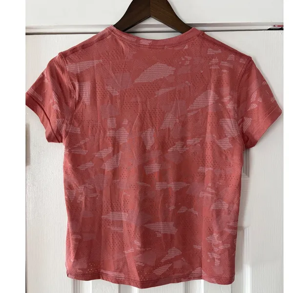 Lululemon Train To Be Short Sleeve Crop‎ Terracotta Orange Size 6 - Image 4