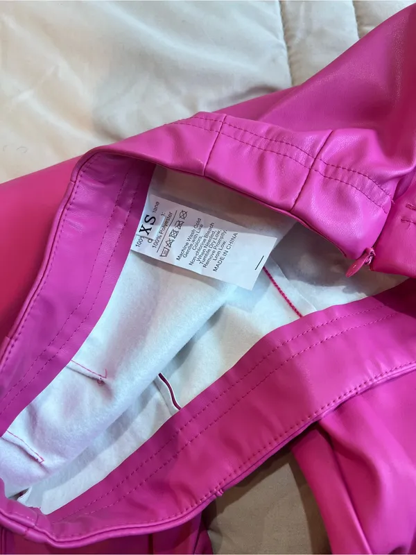 Hot Pink Satin Pants - Image 5
