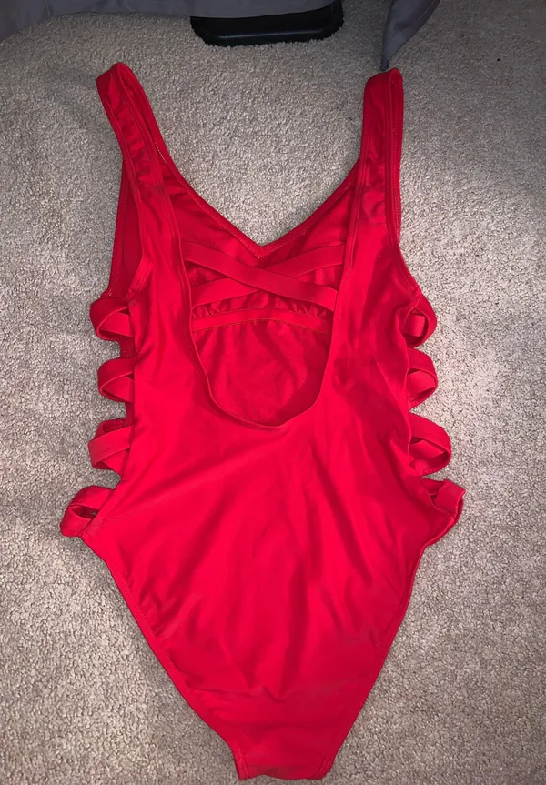Target Red One Piece Swimsuit - Image 3