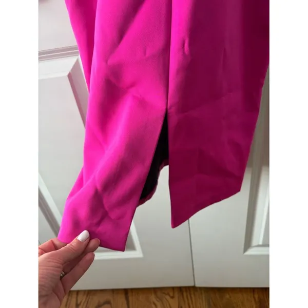 BARDOT HOT PINK PIN UP DRESS SIZE 4 Barbiecore Bodycon - Image 4