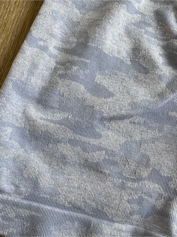 AYBL Blue Camo Stretch Bike Shorts - Image 5