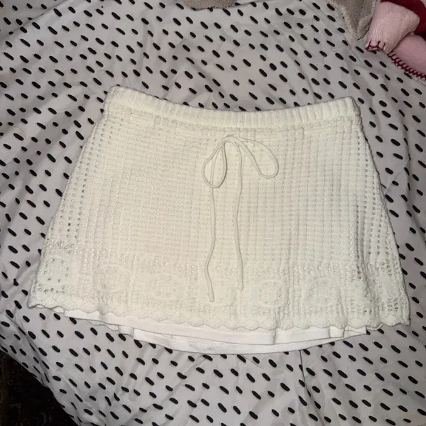 urban outfitters crochet mini skirt - Image 5