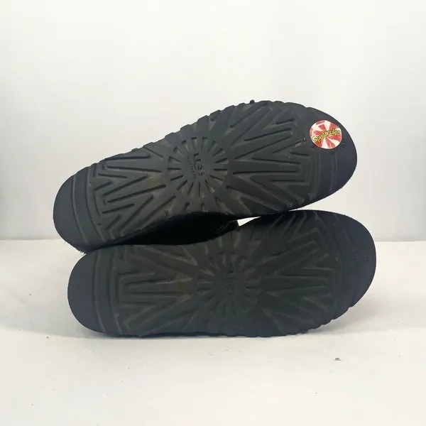 Ugg Suede Button Side Boots in Black Size 6‎ - Image 5