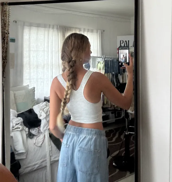 Light Grey Soft Tank - Image 3