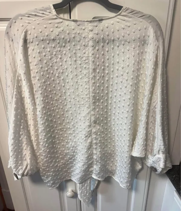 ZARA Medium White Top - Image 2