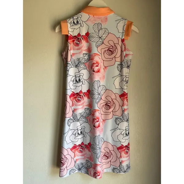 SwingDish Briana Print Dress XS Golf Tennis Athleisure Shorts - Image 6
