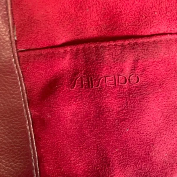 Shiseido Suede Shoulder Purge Bag - Image 4