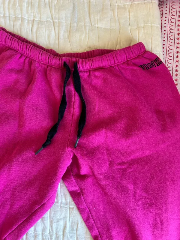 PINK Victoria's Secret Sweatpants Pink - Image 2