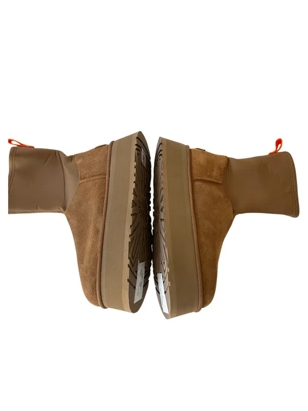 UGG Classic Dipper Platform Boot - Women's, Chestnut, size 8, NWT no box - Image 5
