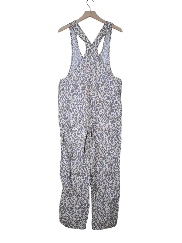 Urban Outfitters Women's M Leopard Print Camille Overall - Image 4