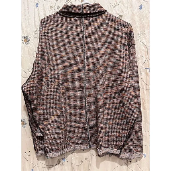Free People Women's Multicolor Turtleneck Pullover Sweater Size S - Image 7