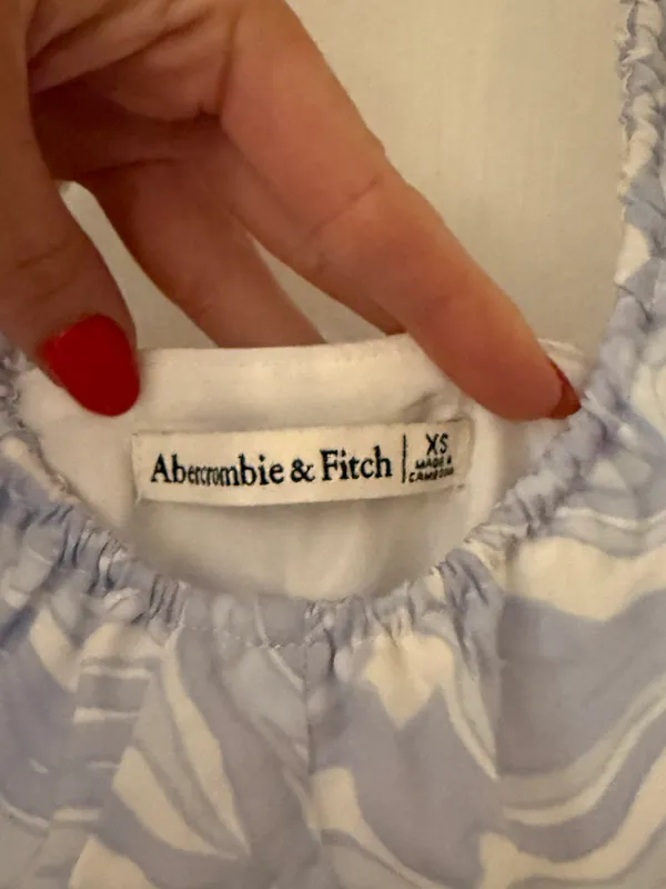 Abercrombie Halter Ruched Mini Dress - Image 7
