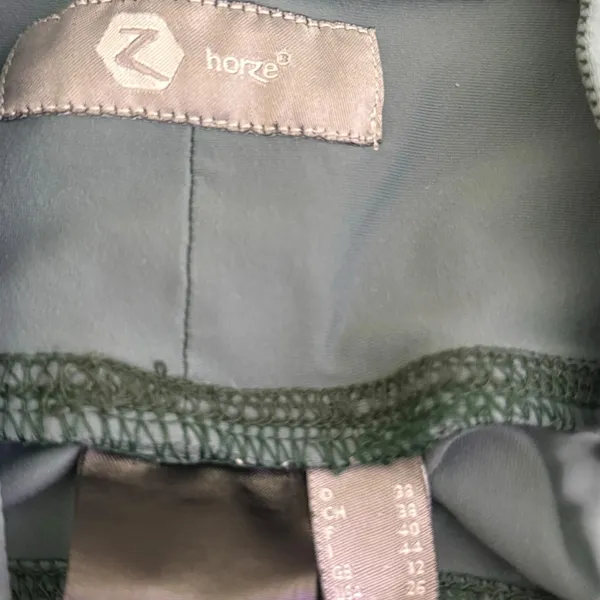 Horze Equestrian Riding Tights Womens 26 Breeches Pull‎ On Pants Grip Preppy - Image 11
