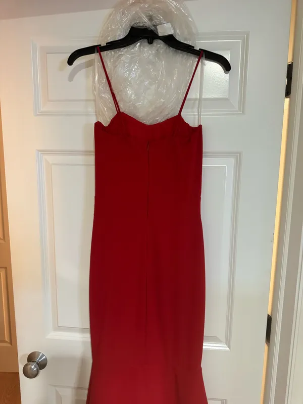Red prom dress Size M - Image 3
