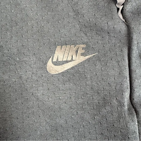 Nike Tech Fleece Cropped Pants Womens S Black Zip Hem Jogger 831711-010 - Image 3