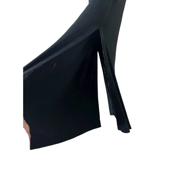 French Laundry Black Maxi Skirt‎ with Slit Stretch Career Casual Size M - Image 4