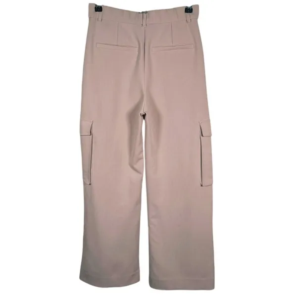 Abercrombie & Fitch Sloane Tailored Cargo Pants Size 26 (2) Beige Utility Scandi - Image 3