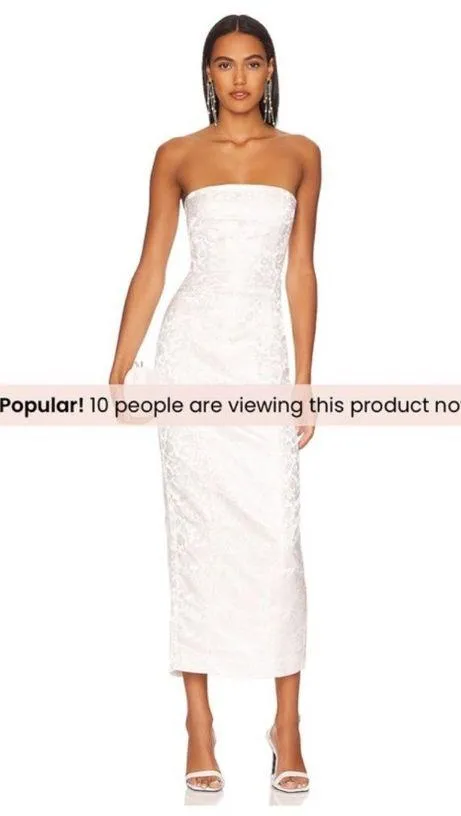 Sau Lee White Dress - Image 2