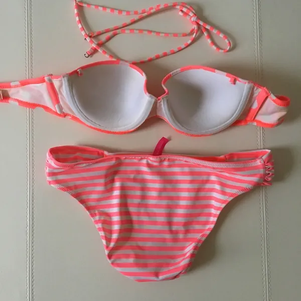 Victoria's Secret Bright Coral Bikini - Image 2