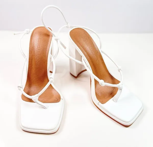 Gabrielle Union Kibibi Strappy Block-Heel Sandal Size 6 - Image 2