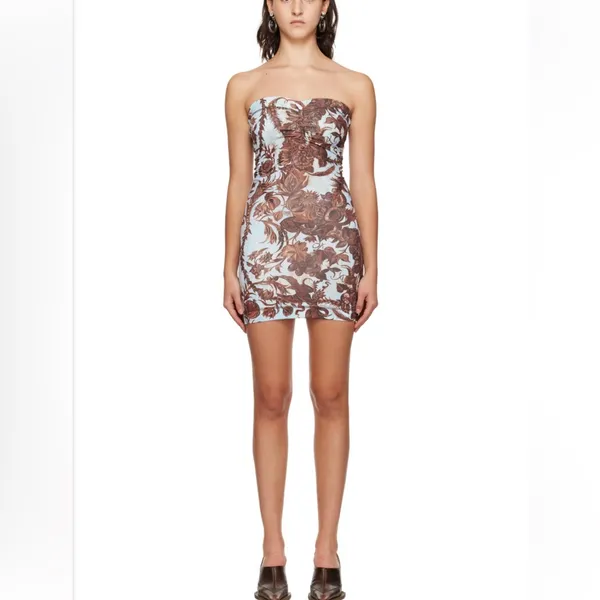KNWLS Blue Skinn Minidress L - Image 3
