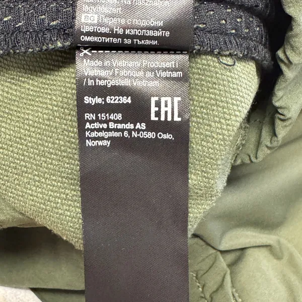 Kari Traa Thale Training Pant Women's‎ Olive Green High Rise Outdoor Tapered Med - Image 10