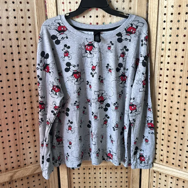Disney Mickey Mouse Midweight 2 Piece Lounge Set Size Medium - Image 5