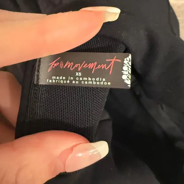Fp movement black athletic romper - Image 4