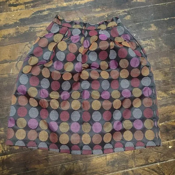Hutch Anthro royalcore 0 academia colorful pleated skirt - Image 3