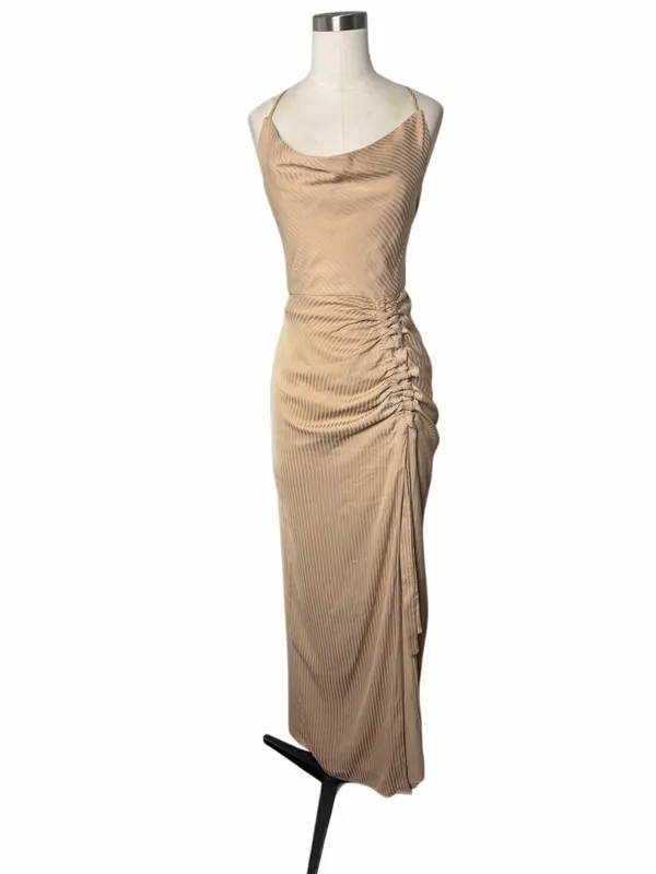NBD Davis Champagne Gown - Image 4