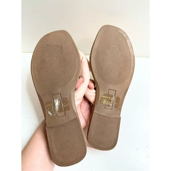 DV Dolce Vita Sandals Womens Size 7.5 Pink‎ Janae Slip On Flats - Image 7