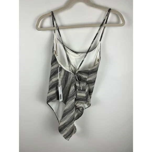 NWT Everlane Large Swimsuit The String One-Piece Flattering Bust Cups Tie to Fit - Image 8