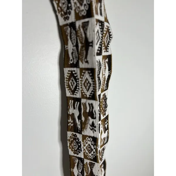 Handmade Hand Woven Bohemian Aztec African Sash Belt Homemade multicolor Cultural Decor - Image 2