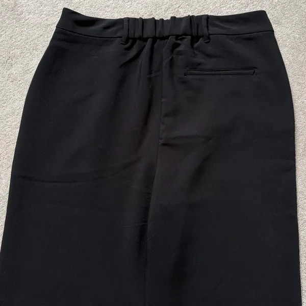 New Old Navy Extra High Rise Taylor Wide Leg Trousers Pants Black Size Large - Image 13