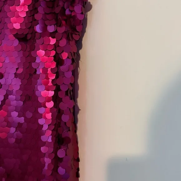 GIANNI BINI Medium Party Dress Pink Fuchsia Date - Image 7