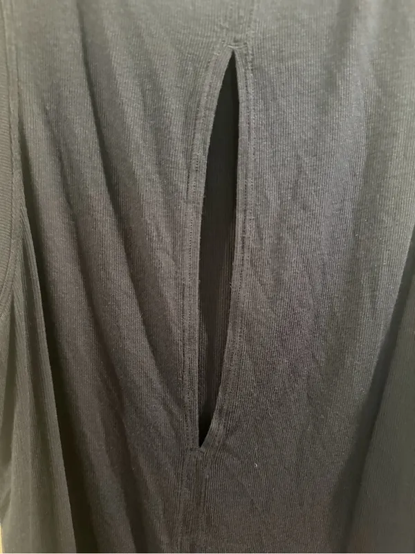 Athleta Navy Ribbed Crewneck Tank - Image 4