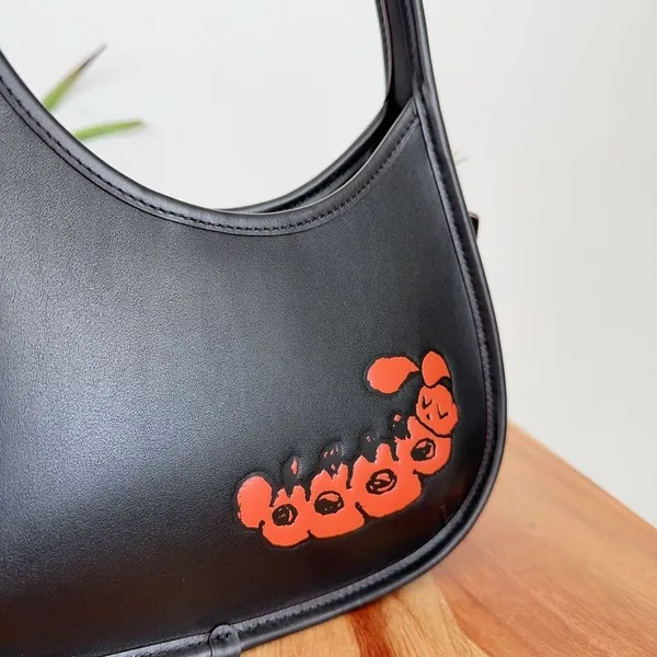 NWT Coach Ergo Bag In Coachtopia‎ Leather With Sleepy Caterpillar Print - Image 2