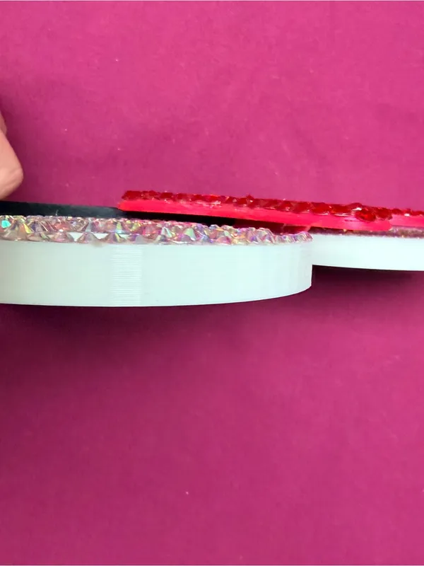 Disney's Crystal Red Bow with Iridescent Minnie Mouse Ears Headband - Image 10