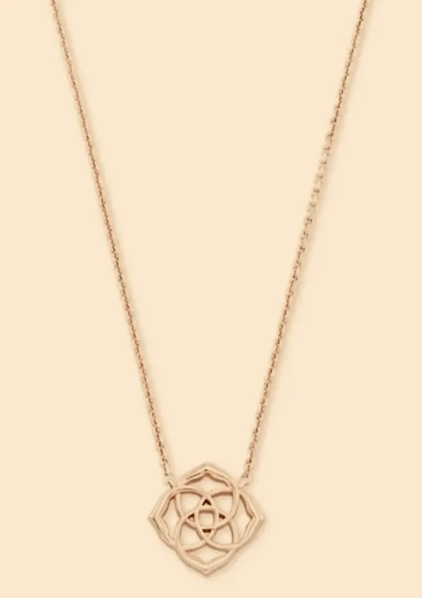 Kendra Scott Dira 18K Rose Gold Pendant Necklace - Image 3