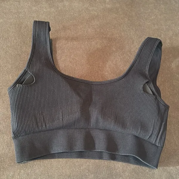 Women’s Black Activewear Set 2 Workout Tops & Leggings Size M NEW - Image 13