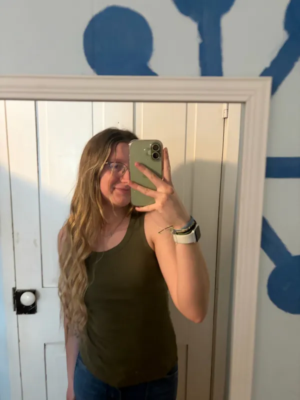 mohito basic green tank top Size L - Image 3