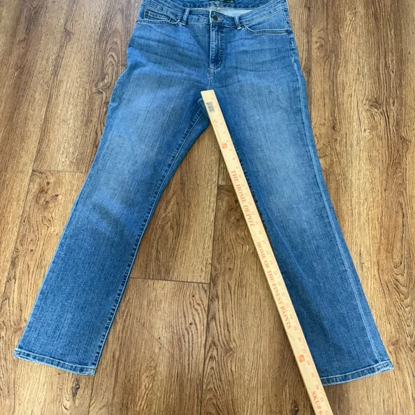 Lauren Ralph Lauren Straight Leg blue Jeans‎ Womens 12 capsule denim Minimalist - Image 5