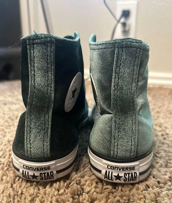 Converse Velvet Green - Image 2