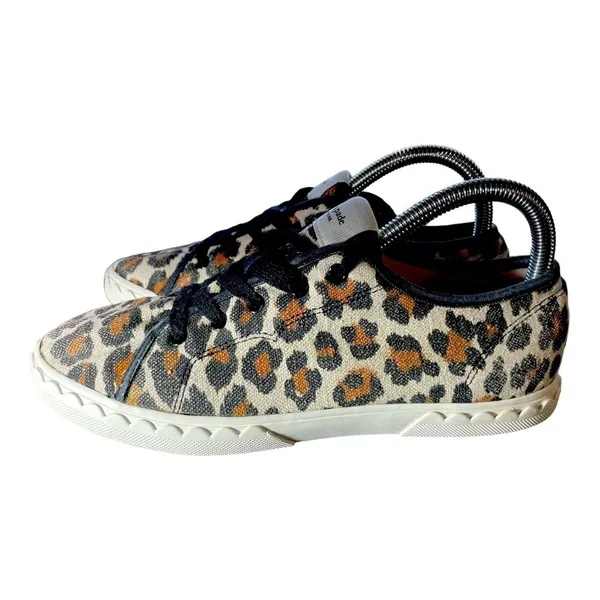 Kate Spade New York Vale Leopard Print Sneakers - Size 8.5 - Image 2
