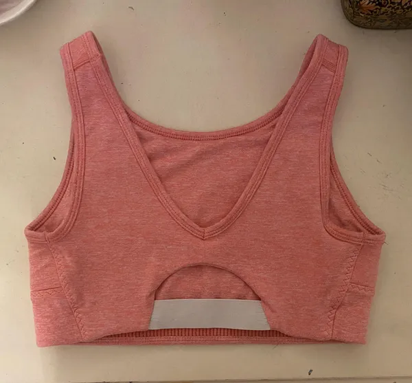 Nike Pink Sports Bra - Image 2