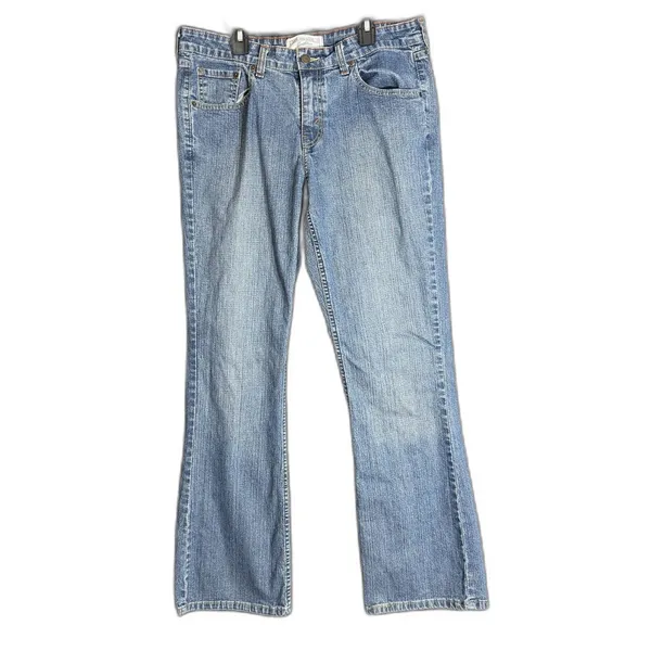 Levi Strauss Signature Womens Size 10 Bootcut Jeans Blue Denim Western Classic - Image 2
