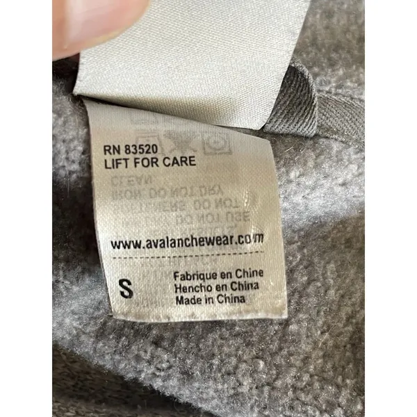 Avalanche Women's Full Zip High Neck Fleece Jacket Athleisure Gorpcore Sz Small - Image 14