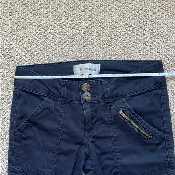 Rewind Women's Black Skinny Jeans - Image 3